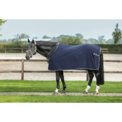 Abschwitzdecke Show Line Fleece, Fleecedecke, 400 g