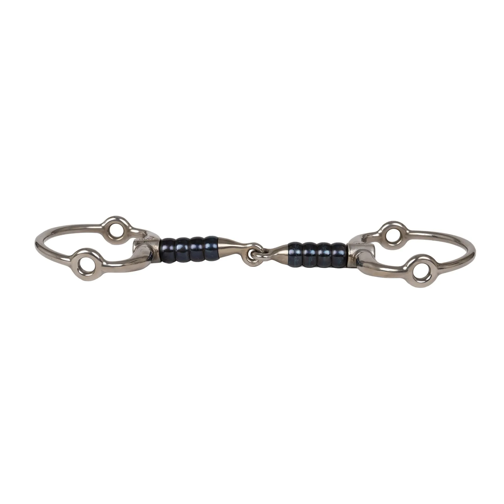 Aufziehtrense Cherry Roller, Olivenkopf, Gebiss, Sweet Iron, einfach gebrochen