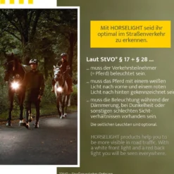Bauchgurt Horselight, Leuchtbauchgurt