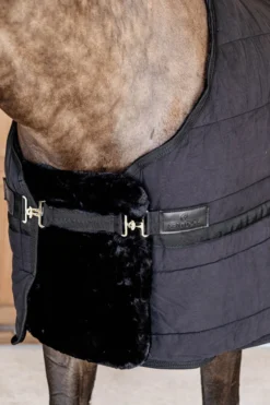 Brusterweiterung Vegan Sheepskin, 1 Schnalle, Kunstfell