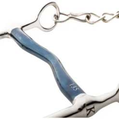 Dressurkandare Ergonomic, Zungenbogen, 14 mm