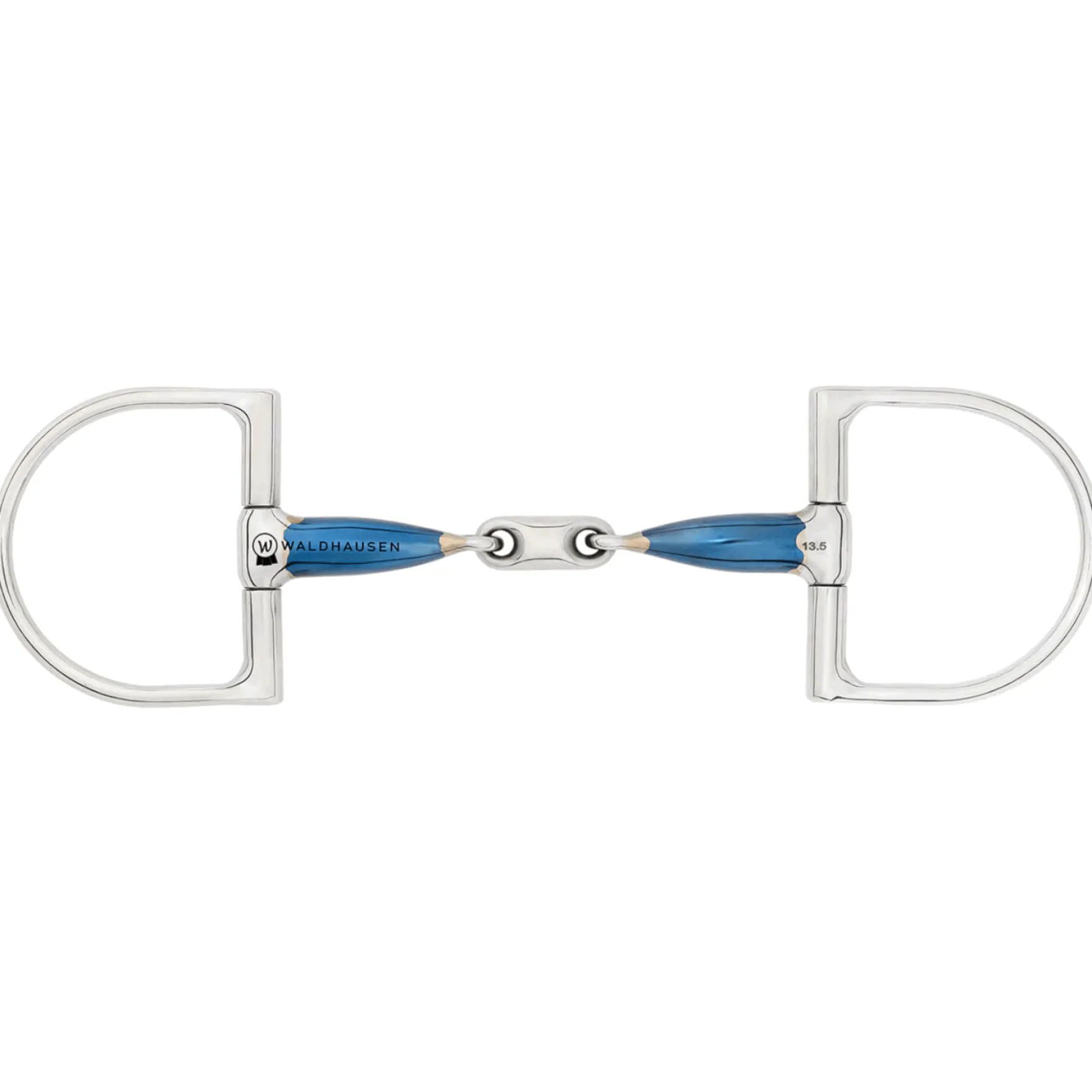D-Ring Gebiss, Sweet Iron, doppelt gebrochen