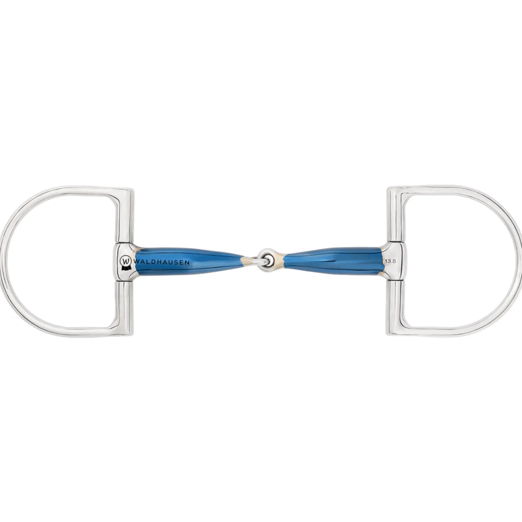 D-Ring Gebiss, Sweet Iron, einfach gebrochen