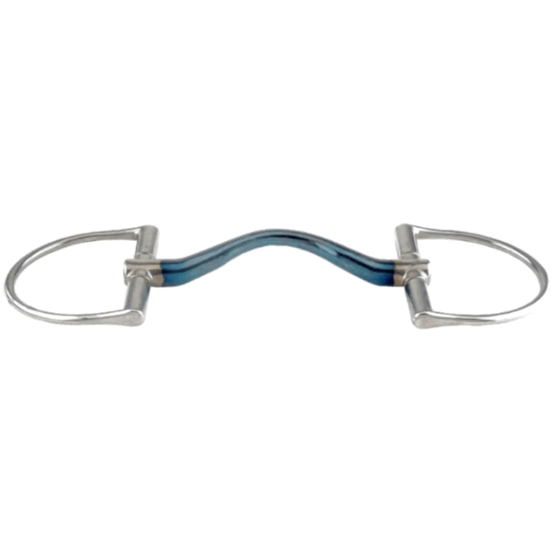 D-Ring Gebiss, Sweet Iron, Medium Port, Stangengebiss, mittlere Zungenfreiheit