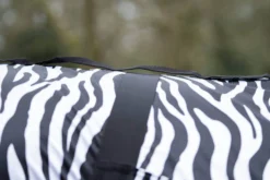 Ekzemerdecke Zebra, mit Halsteil, mit Bauchlatz, Fliegendecke