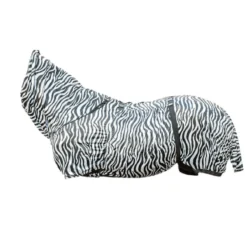 Ekzemerdecke Zebra, mit Halsteil, mit Bauchlatz, Fliegendecke