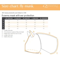 Ekzem Maske mit Ohren