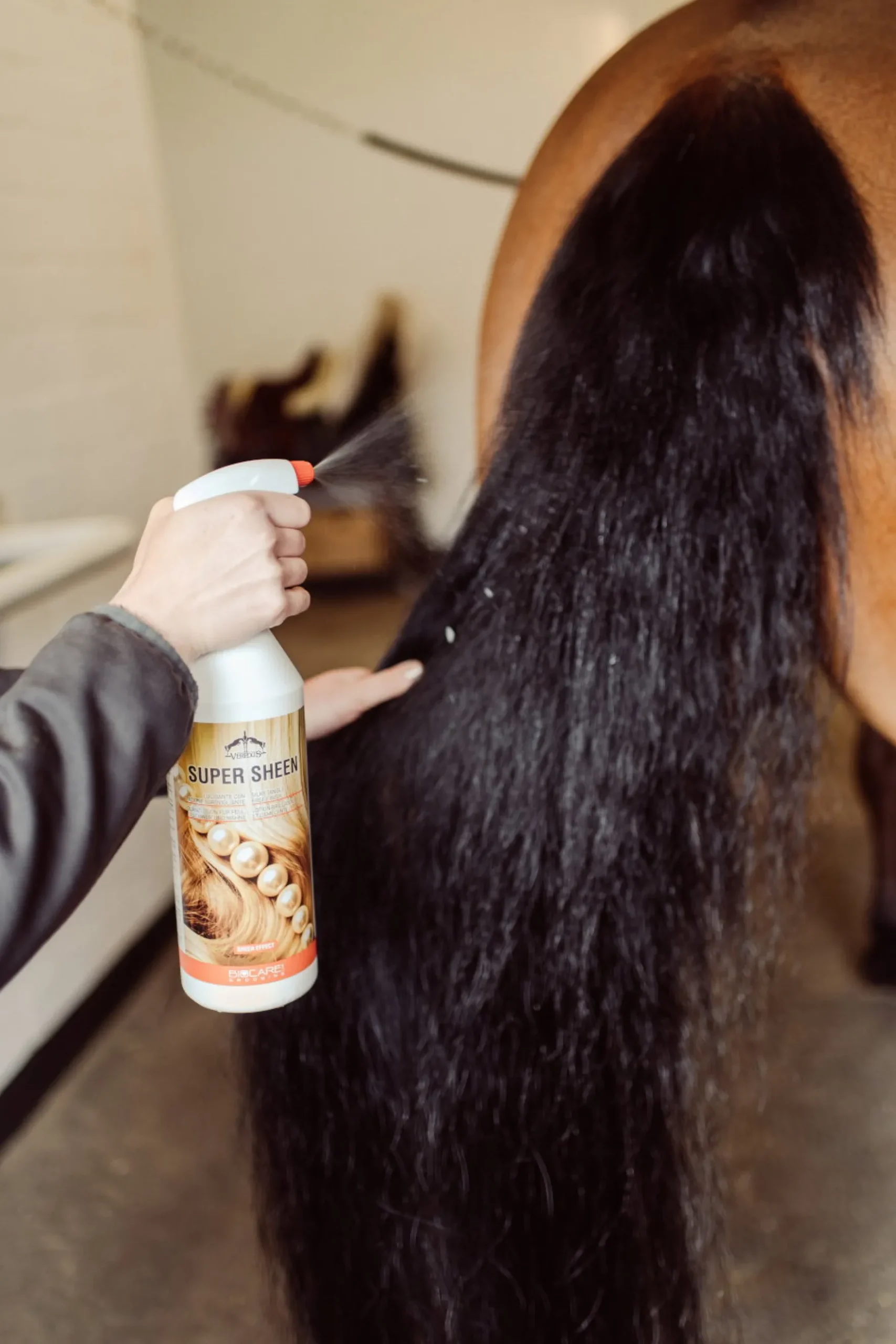 Fell- und Mähnenspray Super Sheen
