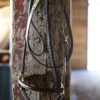 Führleine Leder Covered Chain