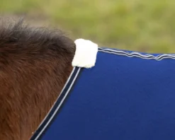 Fleecedecke Falabella mit Kreuzgurten, Abschwitzdecke