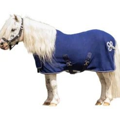 Fleecedecke Falabella mit Ornament, Abschwitzdecke
