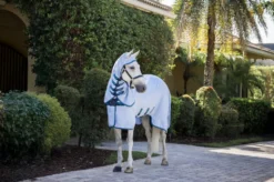 Fliegendecke Amigo Ripstop Pony Hoody, mit festem Halsteil, Disk-Verschluss