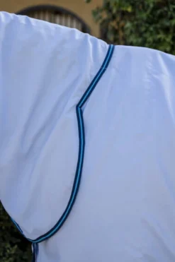 Fliegendecke Amigo Ripstop Pony Hoody, mit festem Halsteil, Disk-Verschluss