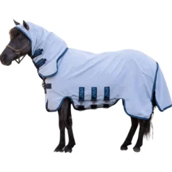 Fliegendecke Amigo Ripstop Petite Hoody, Shettydecke, mit festem Halsteil