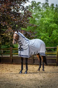 Fliegendecke Kudos Shower-Tek Fly Rug, mit Halsteil