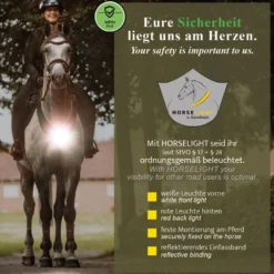 Frontleuchte Horselight, weiße Frontleuchte