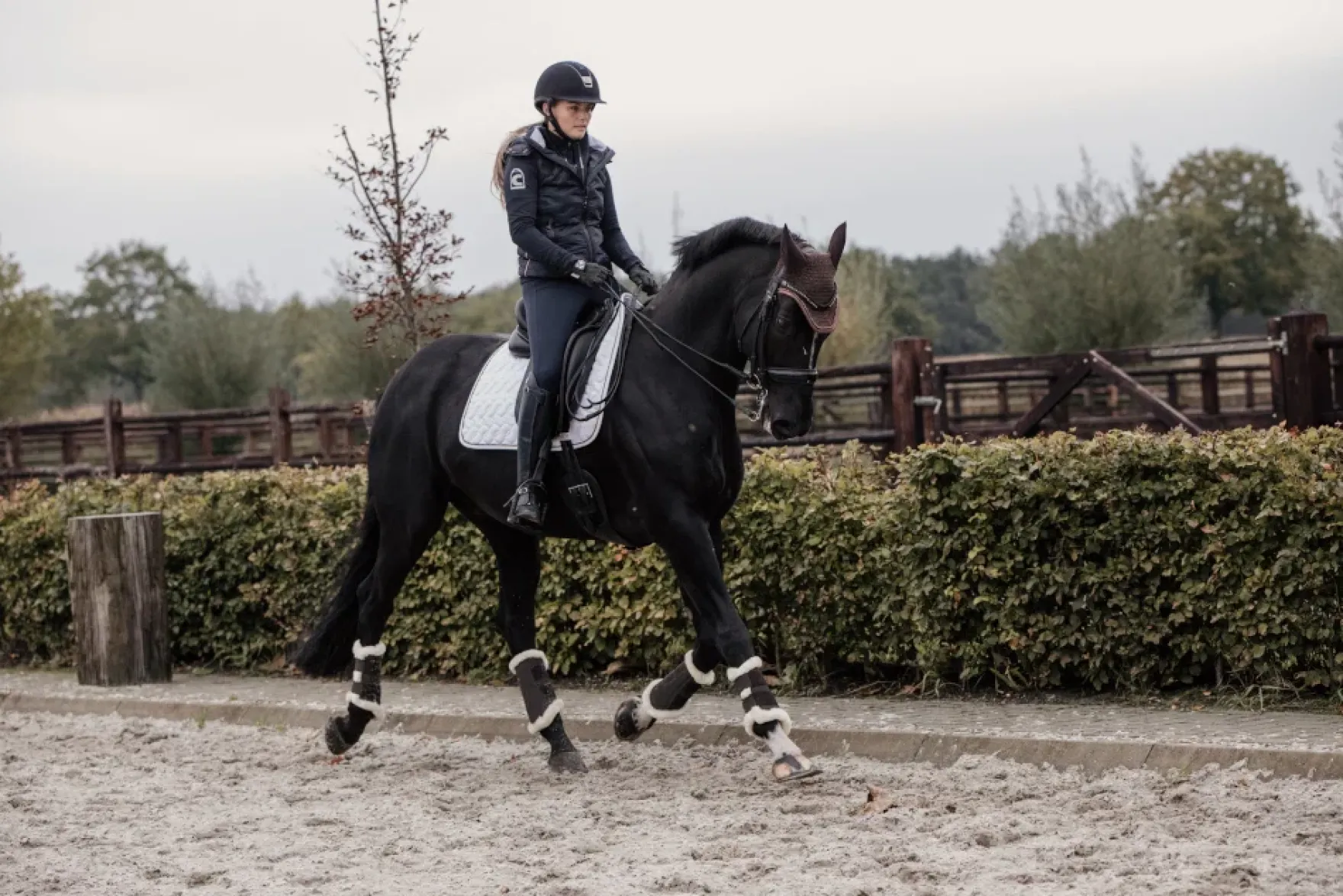 Gamaschen Brushing Boots Air, mit Kunstfell