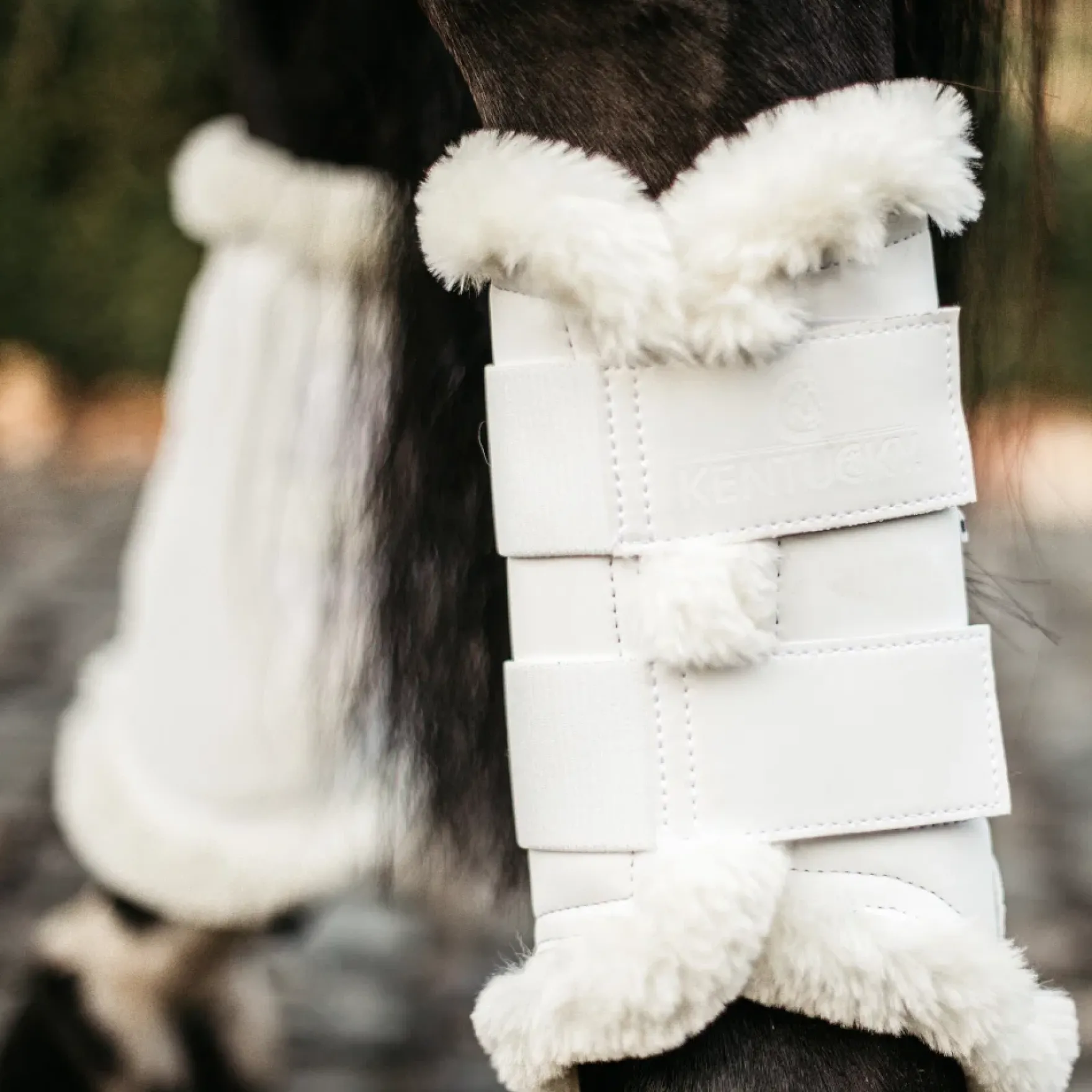 Gamaschen Brushing Boots Air, mit Kunstfell