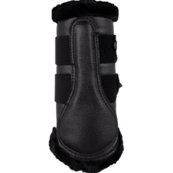 Gamaschen Eco-Leder, mit Kunstfell