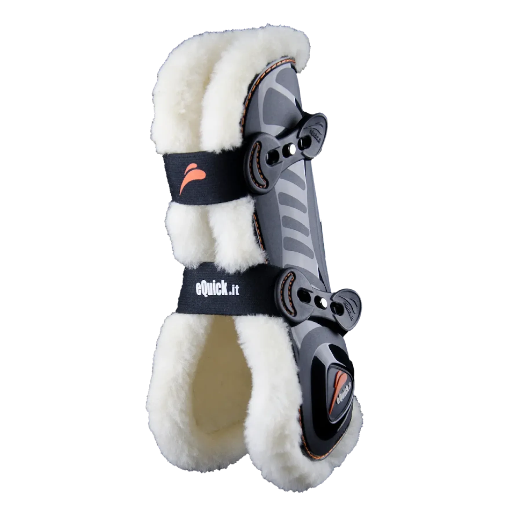 Gamaschen eShock Fluffy, mit Kunstfell