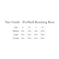 Gamaschen ProShell Brushing Boots