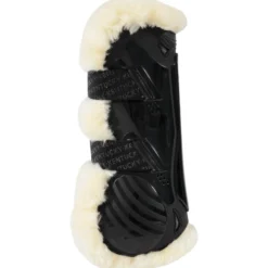 Gamaschen Vegan Sheepskin Bamboo Elastic, Kunstfell