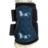 Gamaschen Vegan Sheepskin Turnout Boots Horse Design, Sammy Kollektion, Shetty