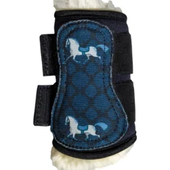 Gamaschen Vegan Sheepskin Turnout Boots Horse Design, Sammy Kollektion, Shetty