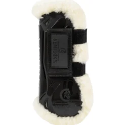 Gamaschen Vegan Sheepskin Velcro, Kunstfellgamaschen