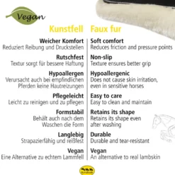 Gurtschoner Gustav, Stollengurtschoner, Kunstfell
