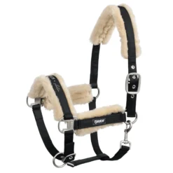 Halfter Faux Fur Pin Buckle, Fellhalfter