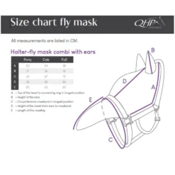 Halfter mit Fliegenmaske Combi, mit Ohrenschutz