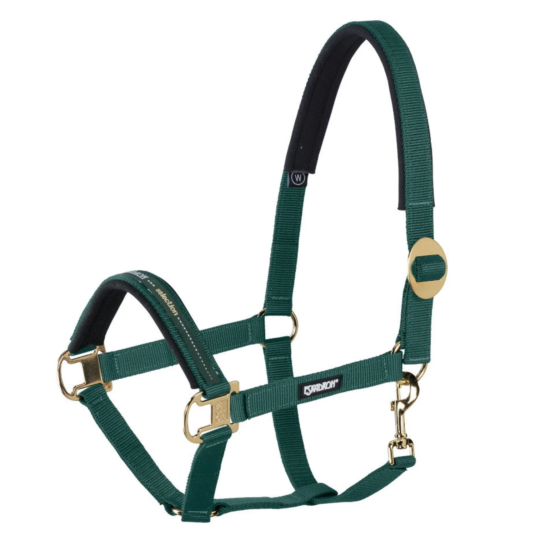 Halfter Sliding Buckle vermessingt, Nylonhalfter