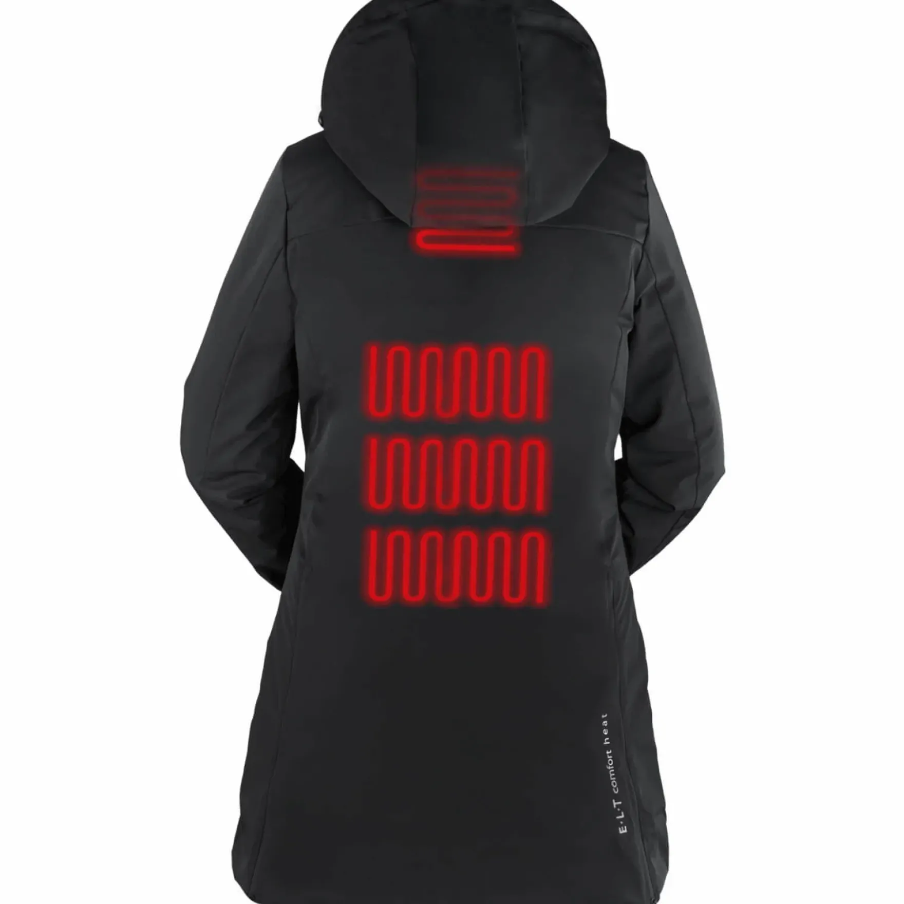 Heizparka Damen Comfort Heat, Heizmantel, Reitmantel, mit Kapuze