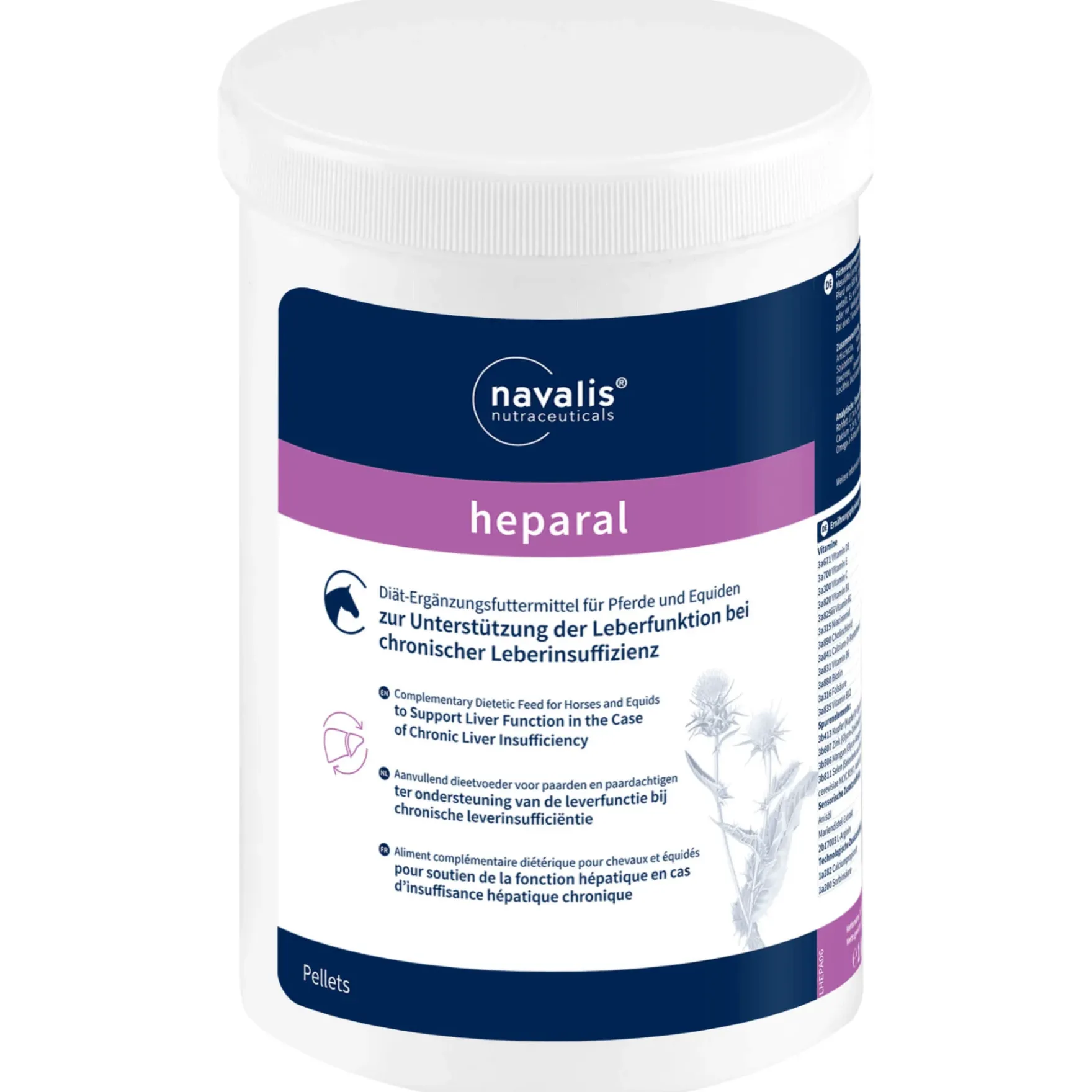 Heparal Horse, Diät-Ergänzungsfuttermittel, Pellets