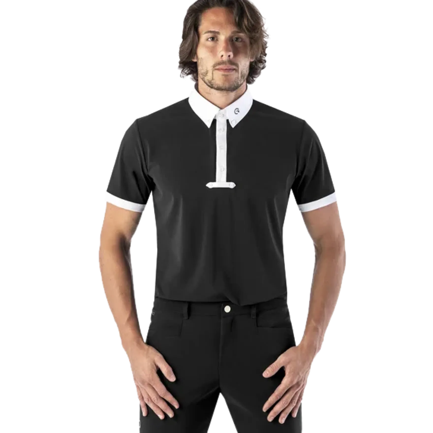 Herren Turniershirt Polo MC, Tunierpolo, kurzarm