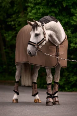 Hufglocken CAVALJODI FS26, Springglocken, mit Kunstfell