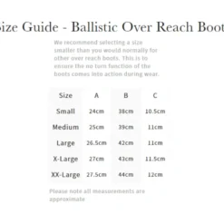 Hufglocken Over Reach Boots Form Ballistic