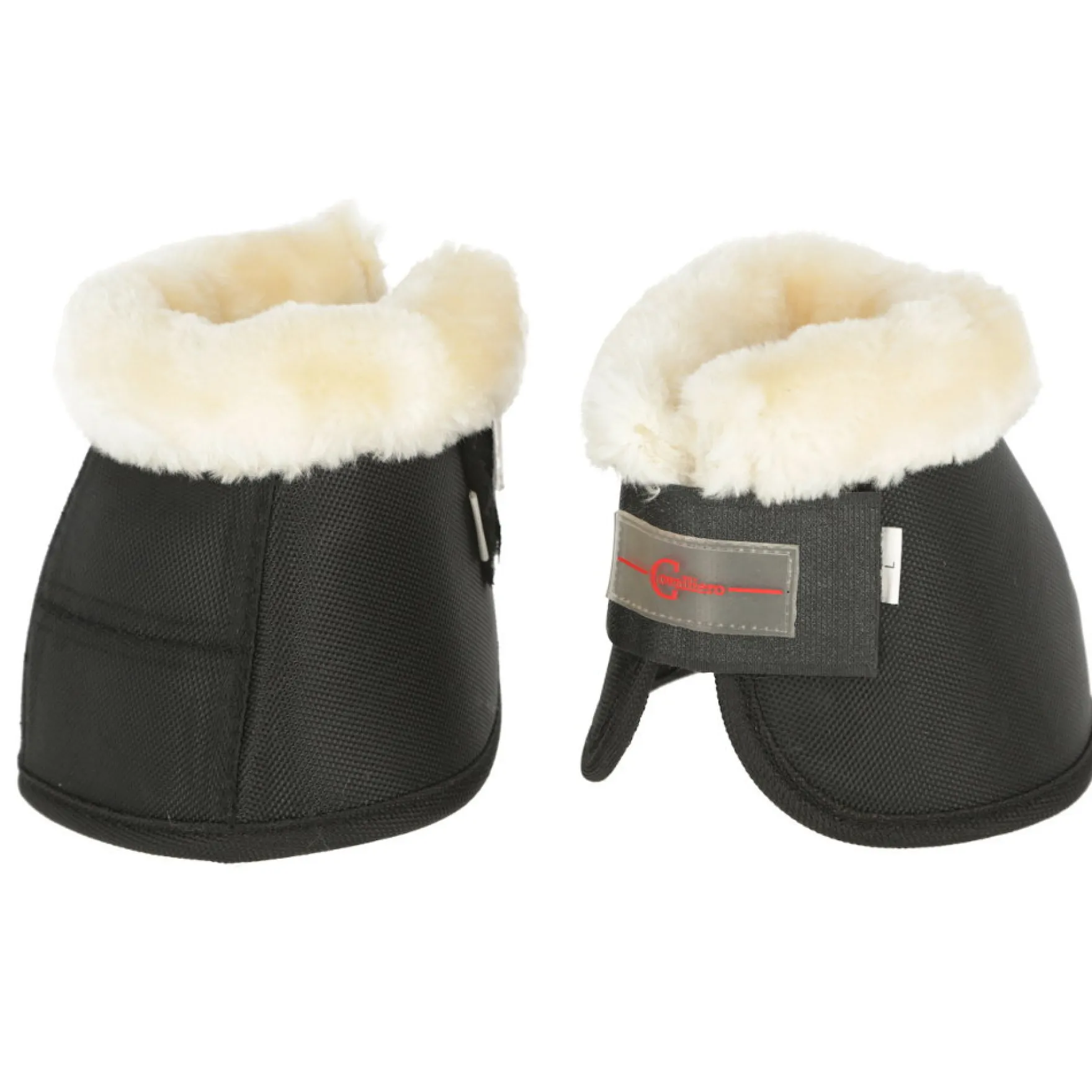 Hufglocken Teddy Fleece, Springglocken, mit Kunstfell