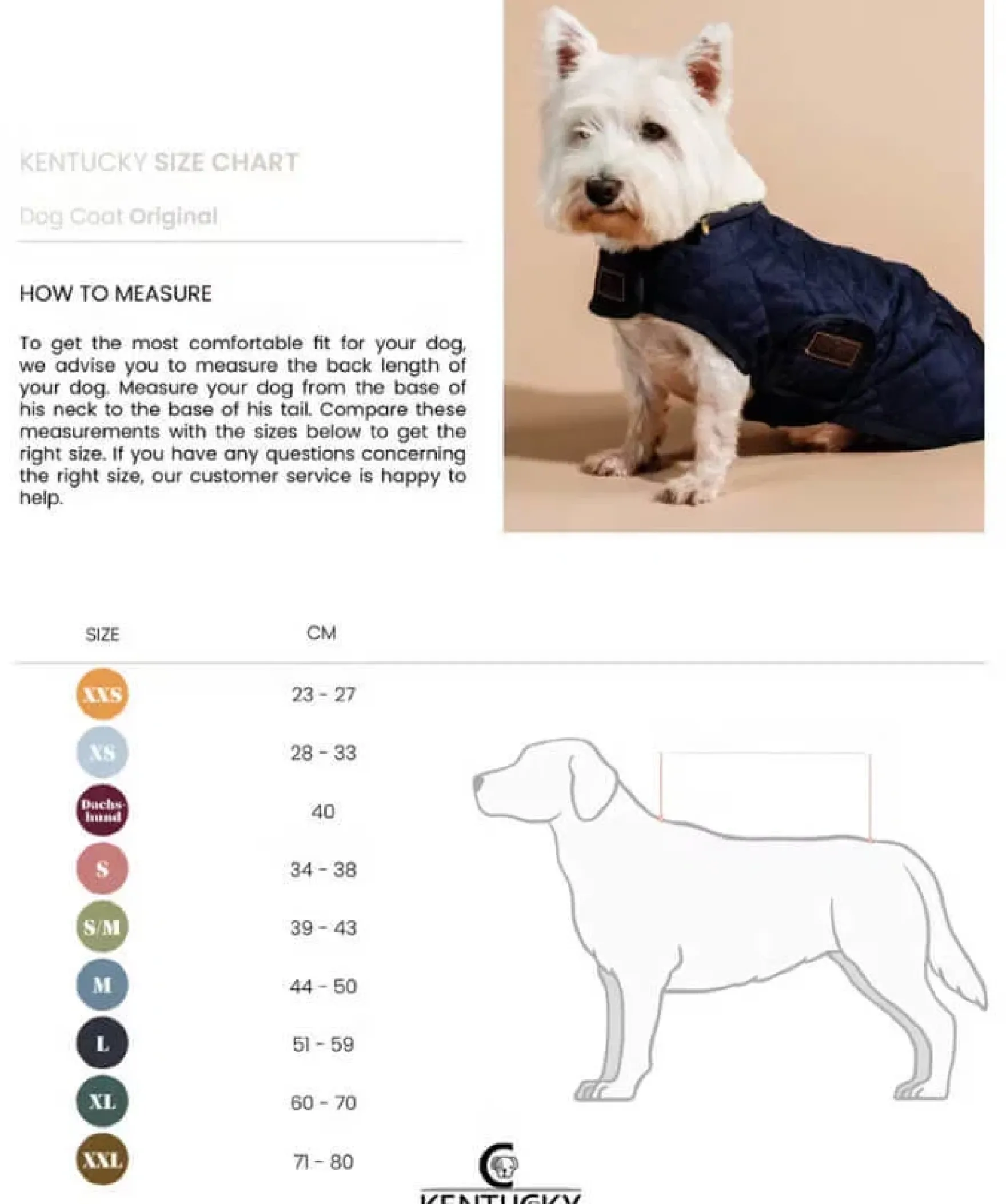 Hundemantel 160 g, Hundejacke