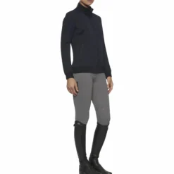 Jacke Damen Bonded Piqué, Funktionsjacke