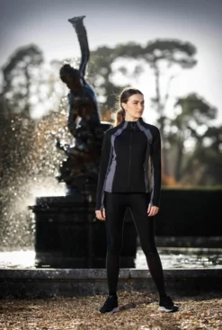 Jacke Damen Carly Zip Through HW24, Trainingsjacke