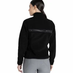 Jacke Damen Ciara, Teddyfleece Jacke