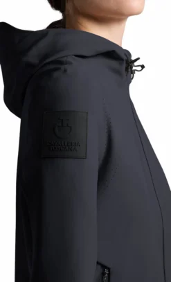 Jacke Damen CT Perforated Jersey Softshell FS26, Softshell Jacke, mit Kapuze