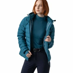Jacke Damen Elize Waterproof, Steppjacke, wasserdicht