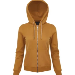 Jacke Damen Elle Zip Through Hoodie HW24, Sweatjacke