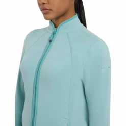 Jacke Damen Faye Fleece Zip Through FS25, Fleecejacke