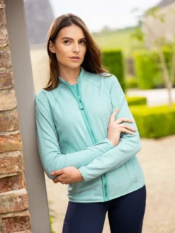 Jacke Damen Faye Fleece Zip Through FS25, Fleecejacke