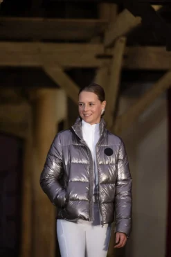 Jacke Damen KLMadison HW25, Reitjacke, Winterjacke, mit Kapuze