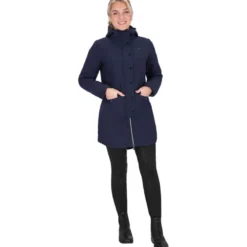 Jacke Damen Linde, Lange Winterjacke